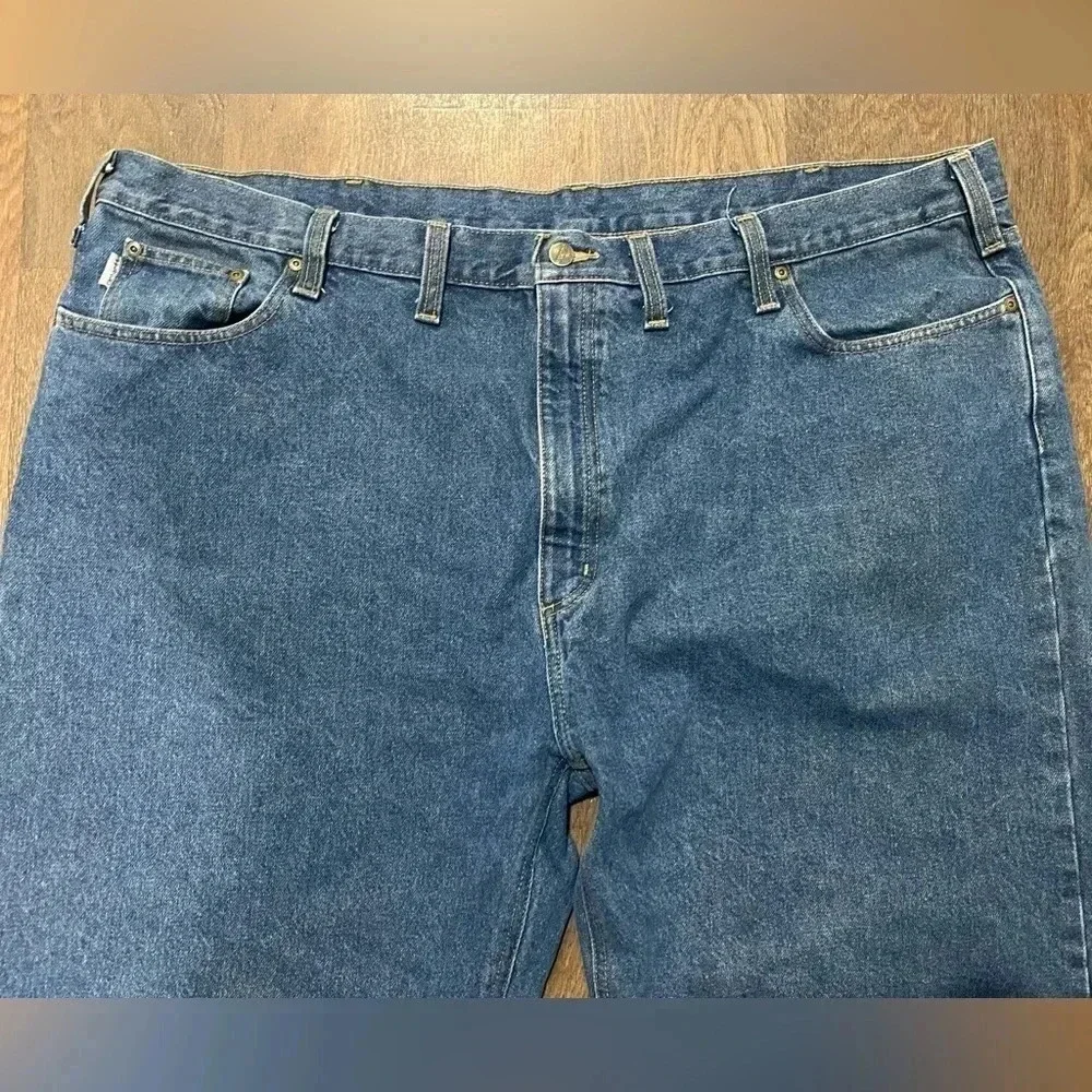 Carhartt Relaxed Fit Jeans. Medium wash. Size 50x32